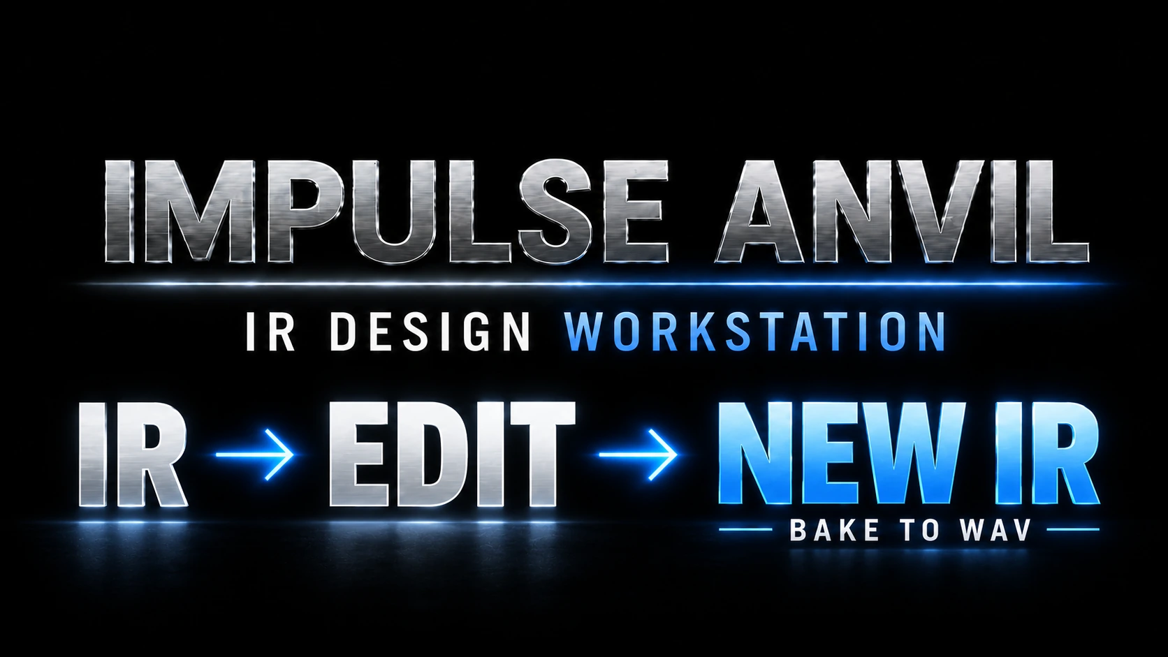 Impulse Anvil workflow tutorial thumbnail: IR to Edit to New IR, Bake to WAV